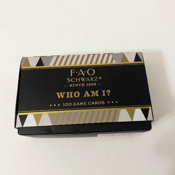 FAO Schwarz Charades Card Games Party 3 Pack Who am I Festive Trivia - Picture 8 of 9